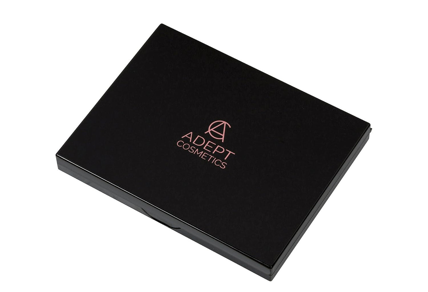 The Adept Palette in Singularity Black - Double Sided Magnetic Empty Palette with Divider, Holds Over 100 Single Round Standard Sized Eyeshadow Pans, Hardshell Case