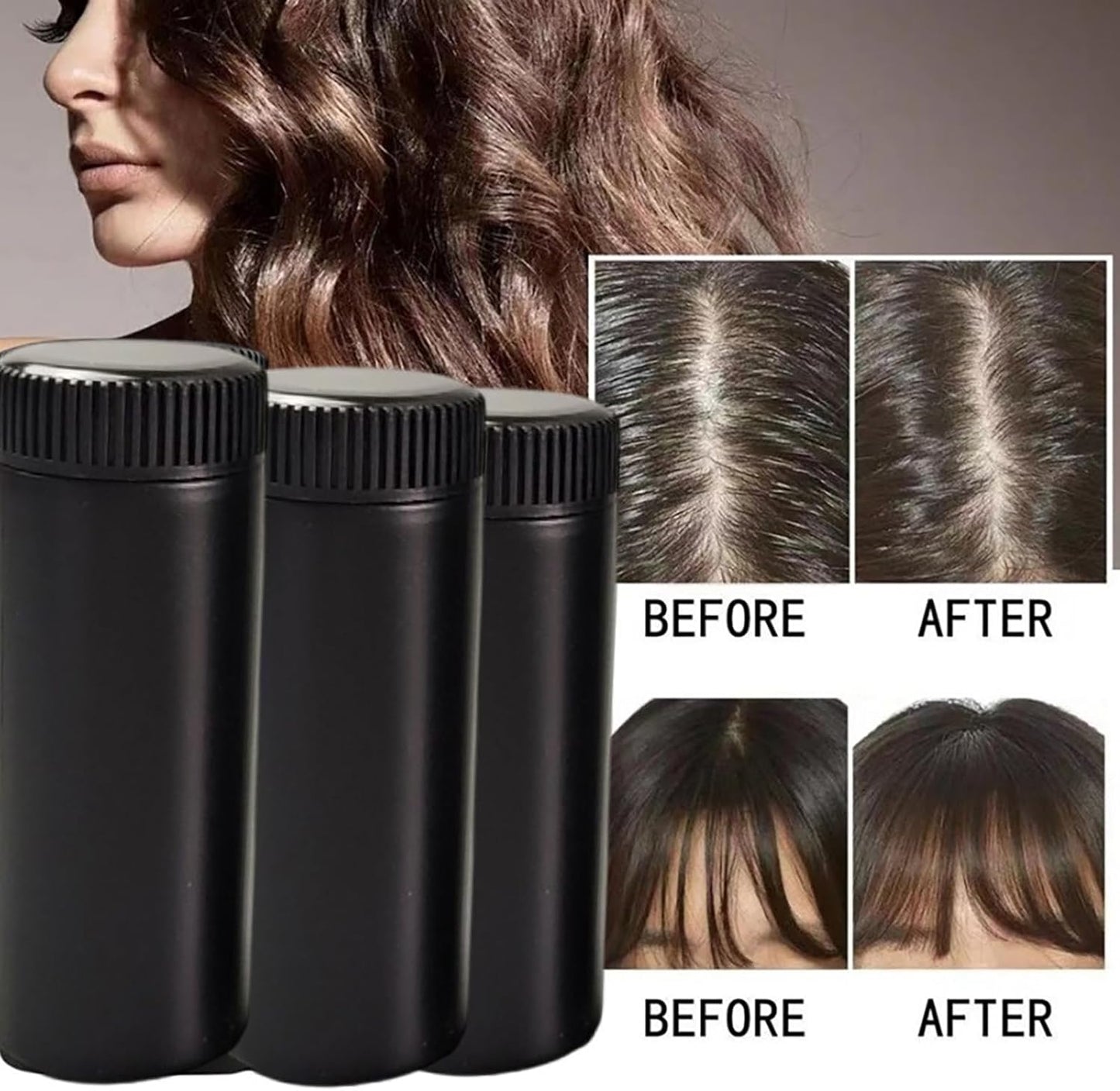 6pcs Plastic Loose Powder Bottle, Mini Empty Talcum Bottle Refillable Cosmetic Powder Dispenser Travel Cosmetic Glitter Eye Shadow Shaker with Sifter and Lids(100ml)