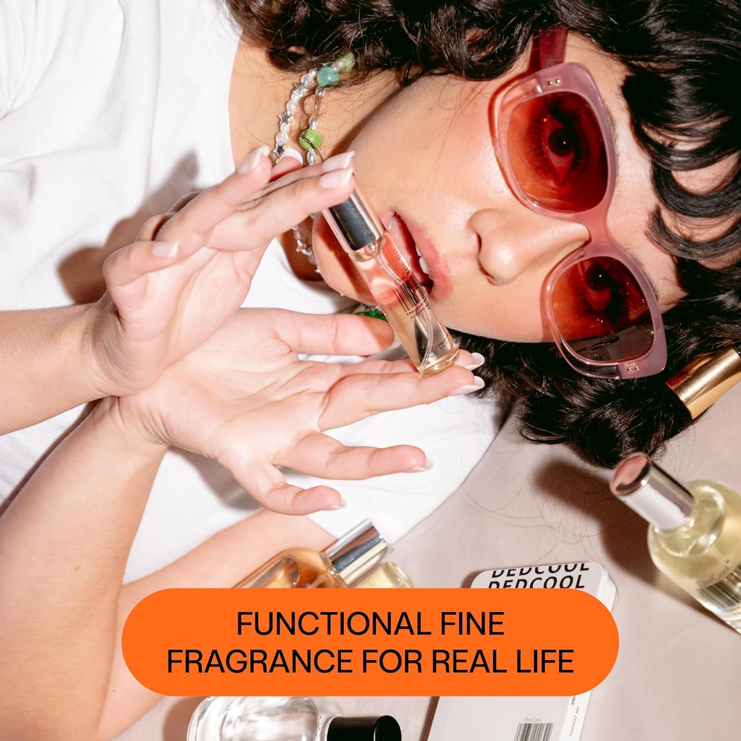 DedCool Eau de Parfum (04-0.5 fl oz) With Notes of Fig, Black Pepper, Patchouli, Perfume for Men and Women, Luxury Fragrance, Long Lasting, w/Essential Oils, Non-Toxic, Fragrance For All