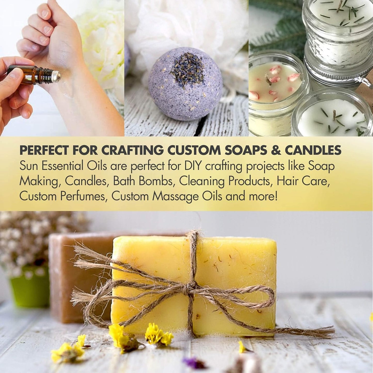 Sun Essential Oils - Stress Relief Blend Essential Oil (Huge 4 Ounce Bottle) Bulk - Calm Essential Oil