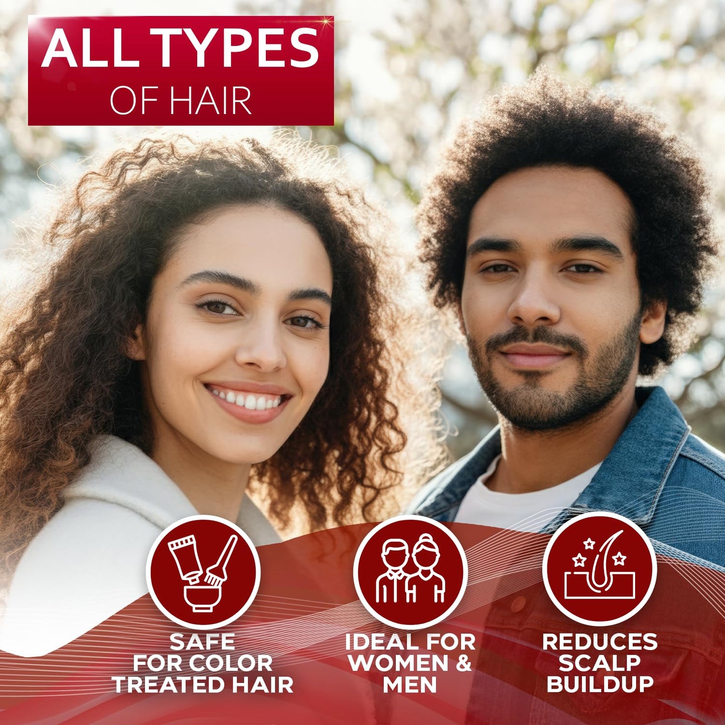 Leave in Conditioner for Curly Hair - Frizz Control for Women and Men - Restores Dry, Damaged and Wavy Hair - Detangler Cream and Sulfate Free Anti Static Moisturizer Treatment with Shea Butter