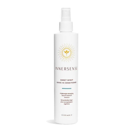 INNERSENSE Organic Beauty - Natural Sweet Spirit Leave-In Conditioner | Non-Toxic, Cruelty-Free, Clean Haircare (Full Size, 10 fl oz | 295 ml)