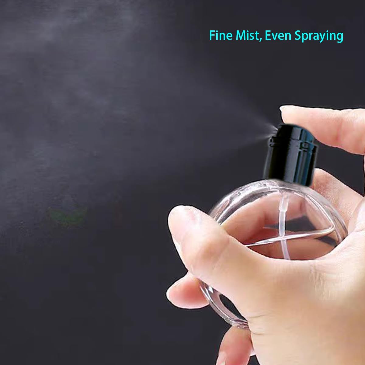 3 Pcs Perfume Bottle Atomizers,1 oz Refillable Fine Mist Sprayer Empty Fragrance Bottles Portable Travel Perfume Dispenser Containers for Essential Oil perfumery(30ml)