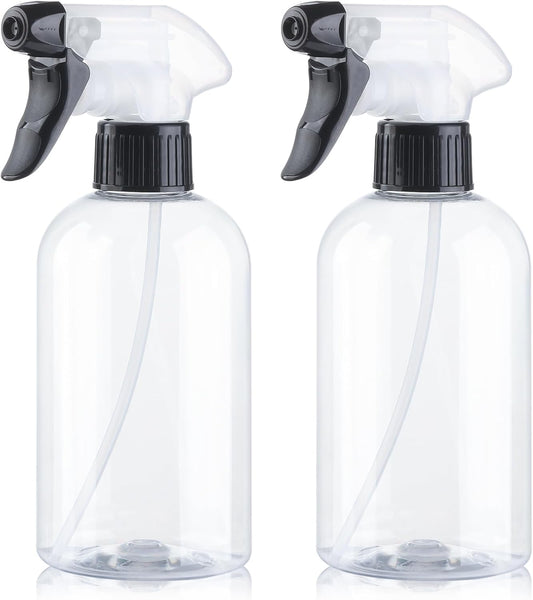 Spray Bottles BPA free Plastic Spray Bottle 10oz/300ml Adjustable Sprayer Empty Refillable Container Mist Stream for Watering Plants, Pet Training, Kitchen Cleaning