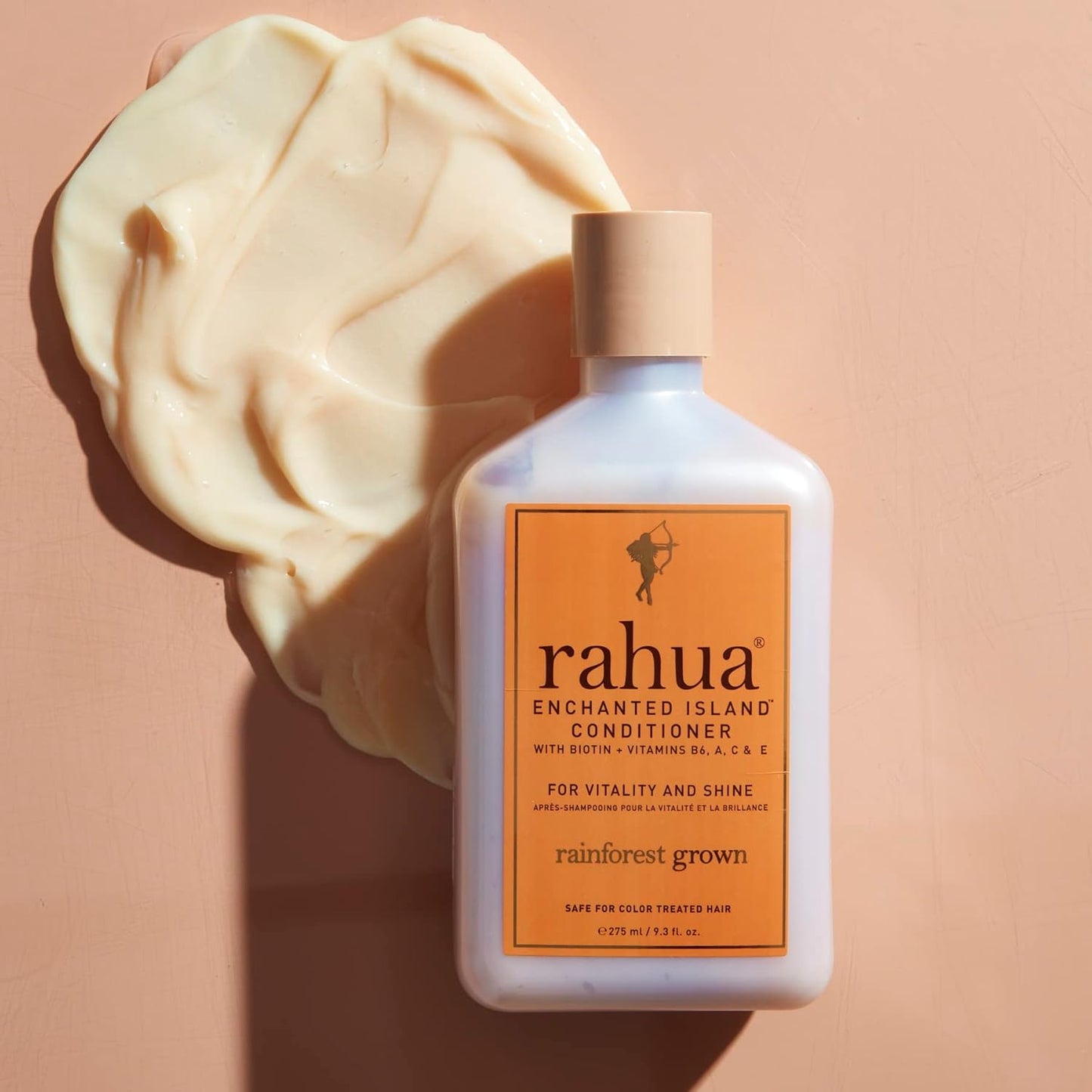 Rahua Enchanted Island Hair Conditioner with Biotin, Refill 9.5 Fl Oz, Supports Strength Hair Growth & Shine, All Hair Types, Vitamin C, E, A, B6, Coconut Guava, Nourishing Hair Care for Men and Women