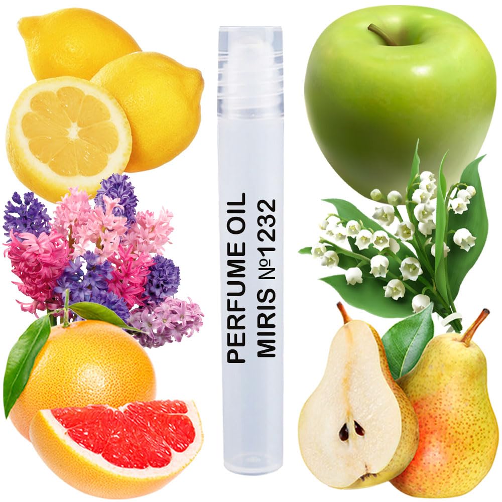 MIRIS Perfume Oil No. 1232, Inspired by Bombshell Diamonds, Long-Lasting Women Roll-On, Rollerball 0.34 Fl Oz / 10 ml