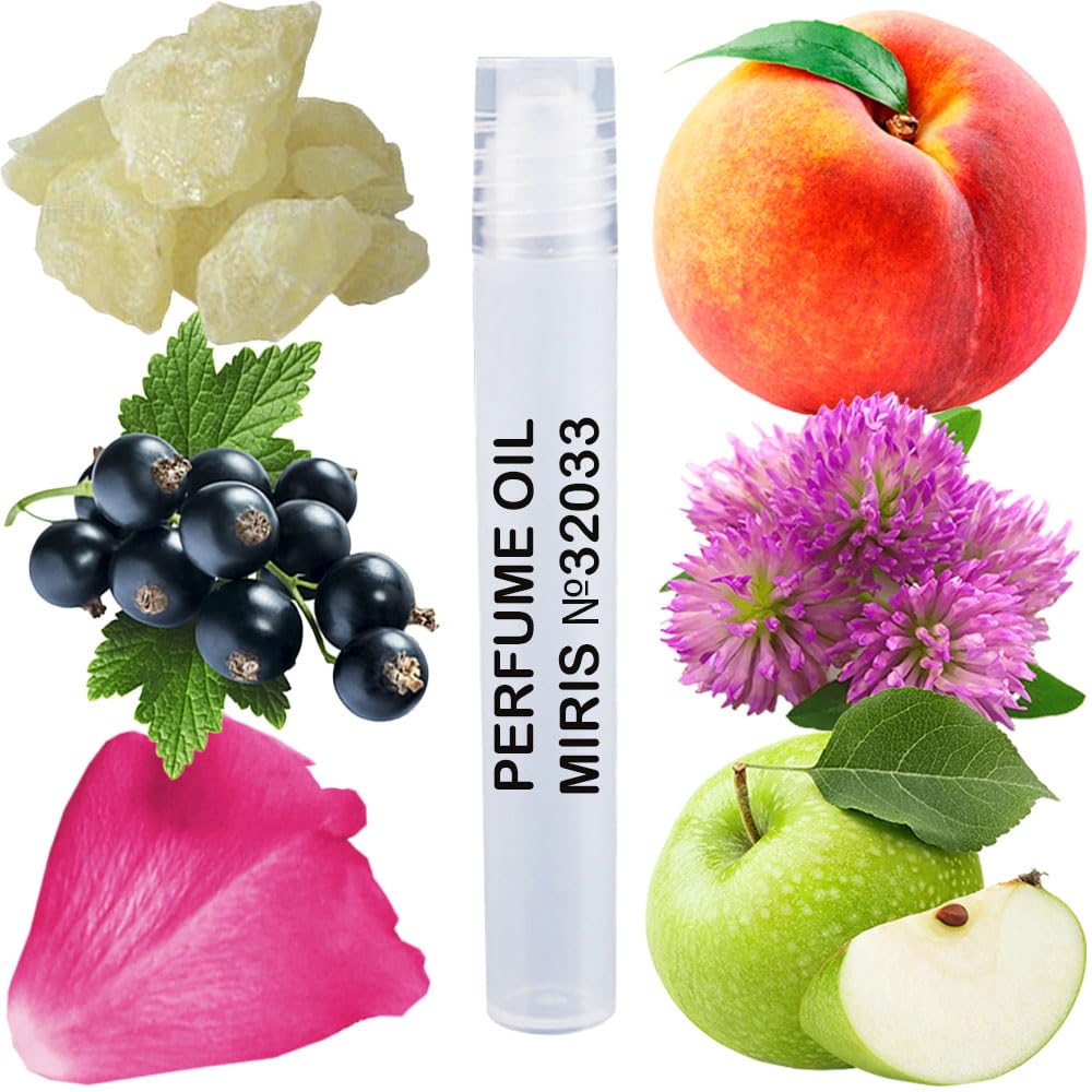 MIRIS Perfume Oil No. 32033, Inspired by Dylan Blue Pour Femme, Long-Lasting Women Roll-On, Rollerball 0.34 Fl Oz / 10 ml