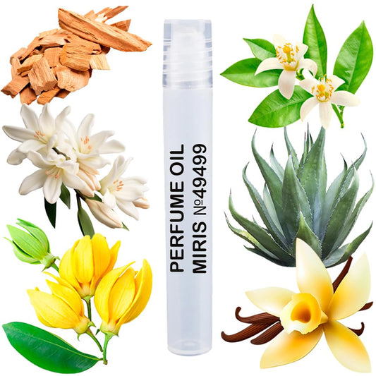 MIRIS Perfume Oil No. 49499, Inspired by Marfa, Long-Lasting Unisex Roll-On For Women and Men, Rollerball 0.34 Fl Oz / 10 ml