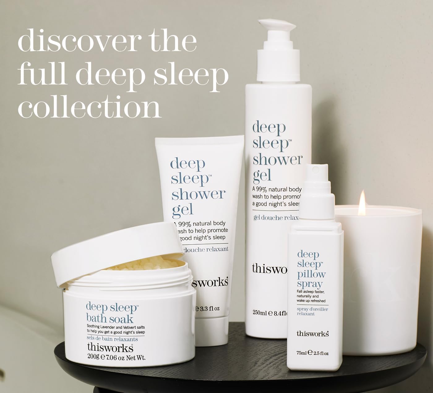 THISWORKS Deep Sleep Pillow Spray – Fast-Acting Natural Rest Formula with Essential Oils of Lavender, Vetivert & Camomile – 150 ml (5 fl oz)