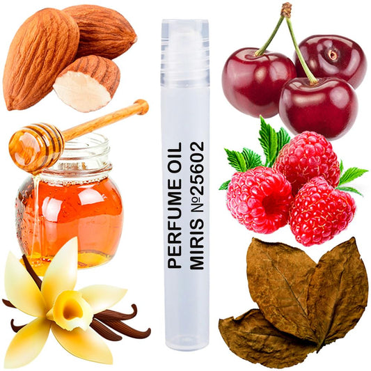 MIRIS Perfume Oil No. 25602, Inspired by Back to Black, Long-Lasting Unisex Roll-On For Women and Men, Rollerball 0.34 Fl Oz / 10 ml