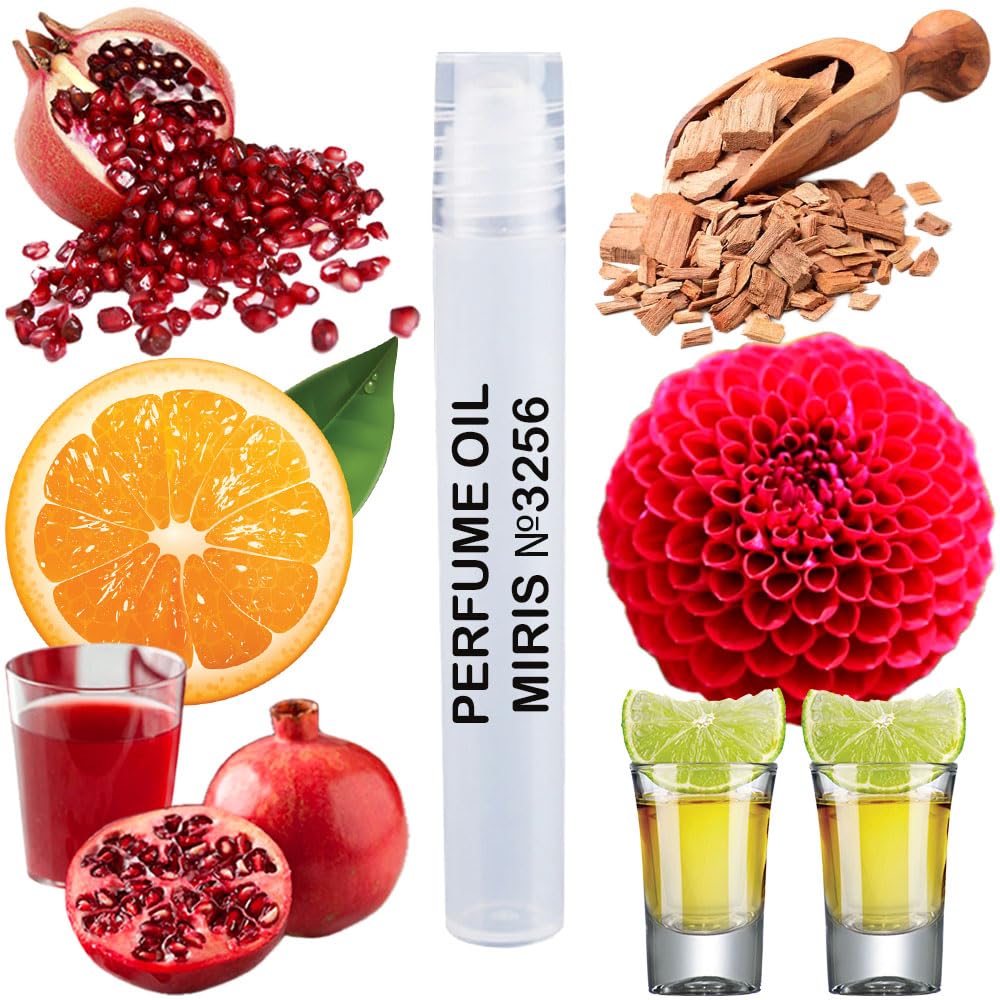 MIRIS Perfume Oil No. 3256, Inspired by Flor Del Sol, Long-Lasting Women Roll-On, Rollerball 0.34 Fl Oz / 10 ml