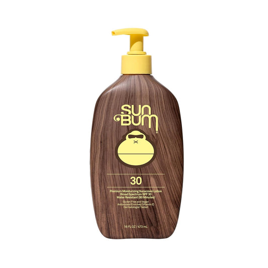 Sun Bum Original SPF 30 Sunscreen Body Lotion - Broad Spectrum Moisturizing Sunscreen with Vitamin E - Hawaii 104 Act Compliant (Made Without Octinoxate & Oxybenzone) - 16 oz