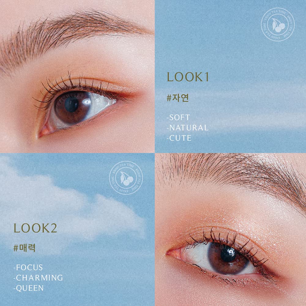 FreshO2 x Pony | Dessert Box Eyeshadow Palette |10 special colors| Made In Taiwan | Vegan Cruelty Free