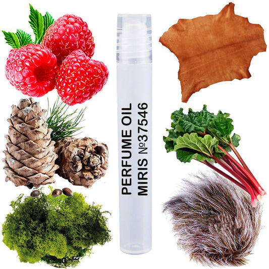 MIRIS Perfume Oil No. 37546, Inspired by Nudiflorum, Long-Lasting Unisex Roll-On For Women and Men, Rollerball 0.34 Fl Oz / 10 ml