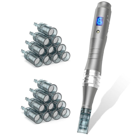 Microneeding Derma Roller Pen |Micro Needle Roller Pen for Home Use Microneedle Roller Pen for Women Men Tools