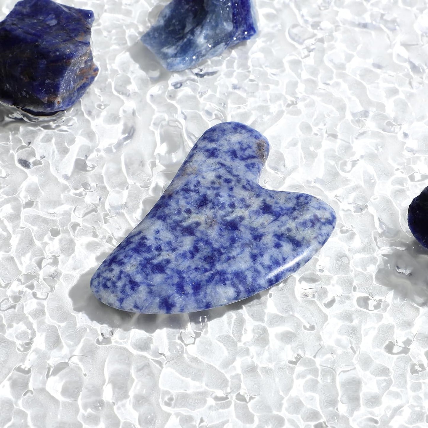 Gua Sha Facial Tools Natural Gua Sha Jade Stone for Face Skincare Facial Body for SPA