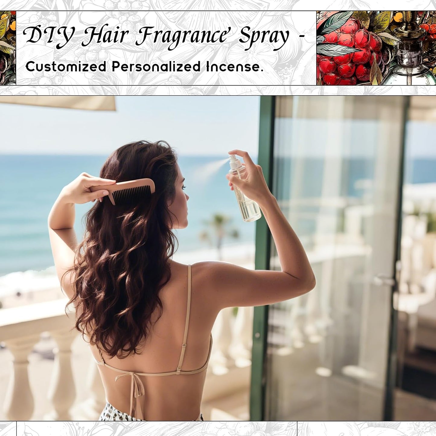 HIQILI Run Wild Fragrance Oil for Candle & Soap Making, Inspired by Cl.Klein E-Scape, Women's Perfume, Fresh Scents for Reed Diffuser, Wool Dryer Balls - 1 Fl Oz