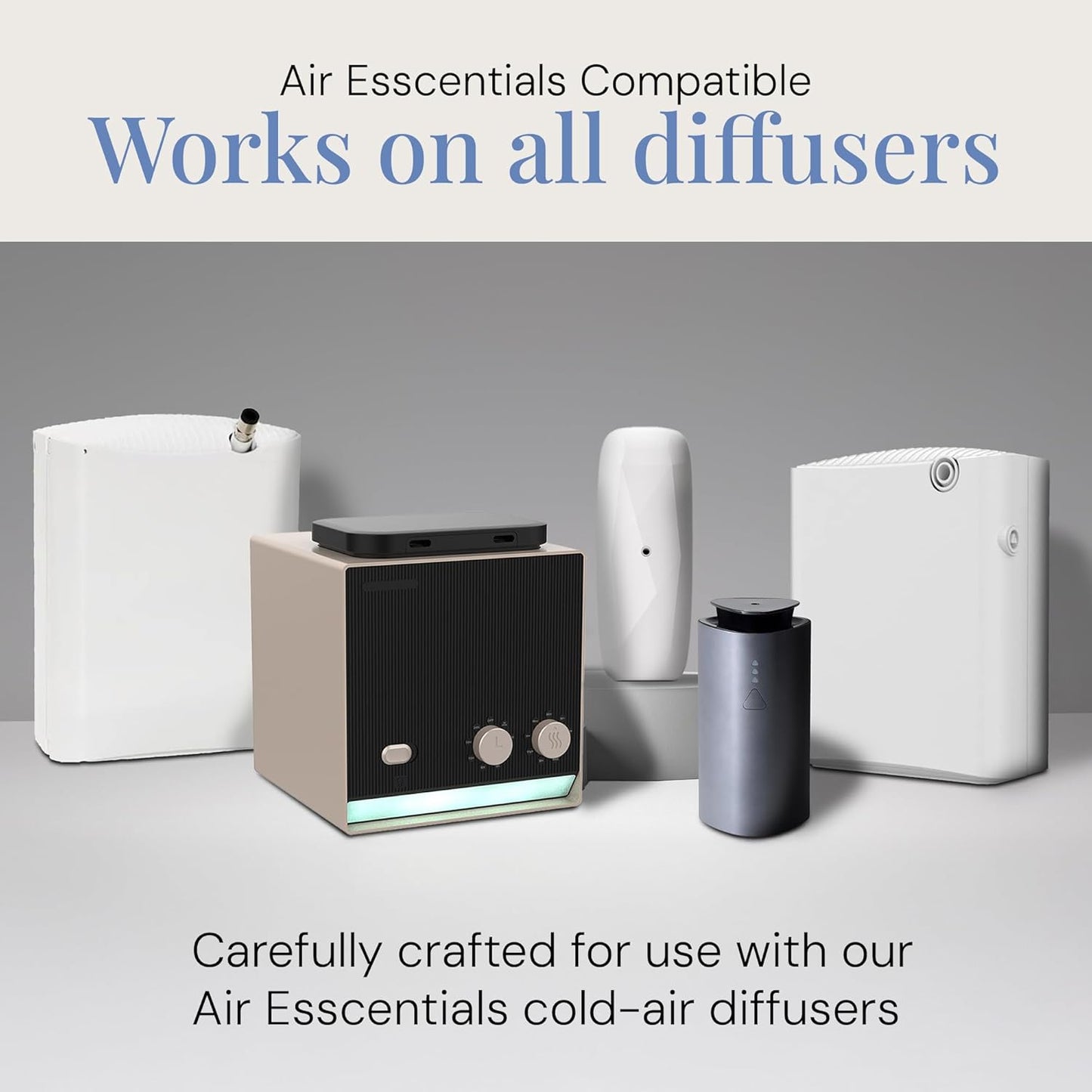 Sandalwood Gold Aroma Oil, Essential Oils Blend for Diffusers & Scent Machines, Sweet Afternoon Tea & Rose, Aromatherapy, Cold Air Diffuser Compatible, 300 mL