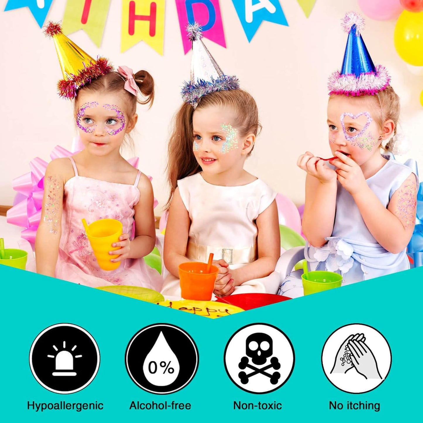 MEICOLY Brown Body Glitter,Deer Maroon Face Glitter Gel,Mermaid Sequins Halloween Glitter Face Paint,Chunky Glitter for Face Body Eye Lip Hair,Glitter Makeup for Women and Kids