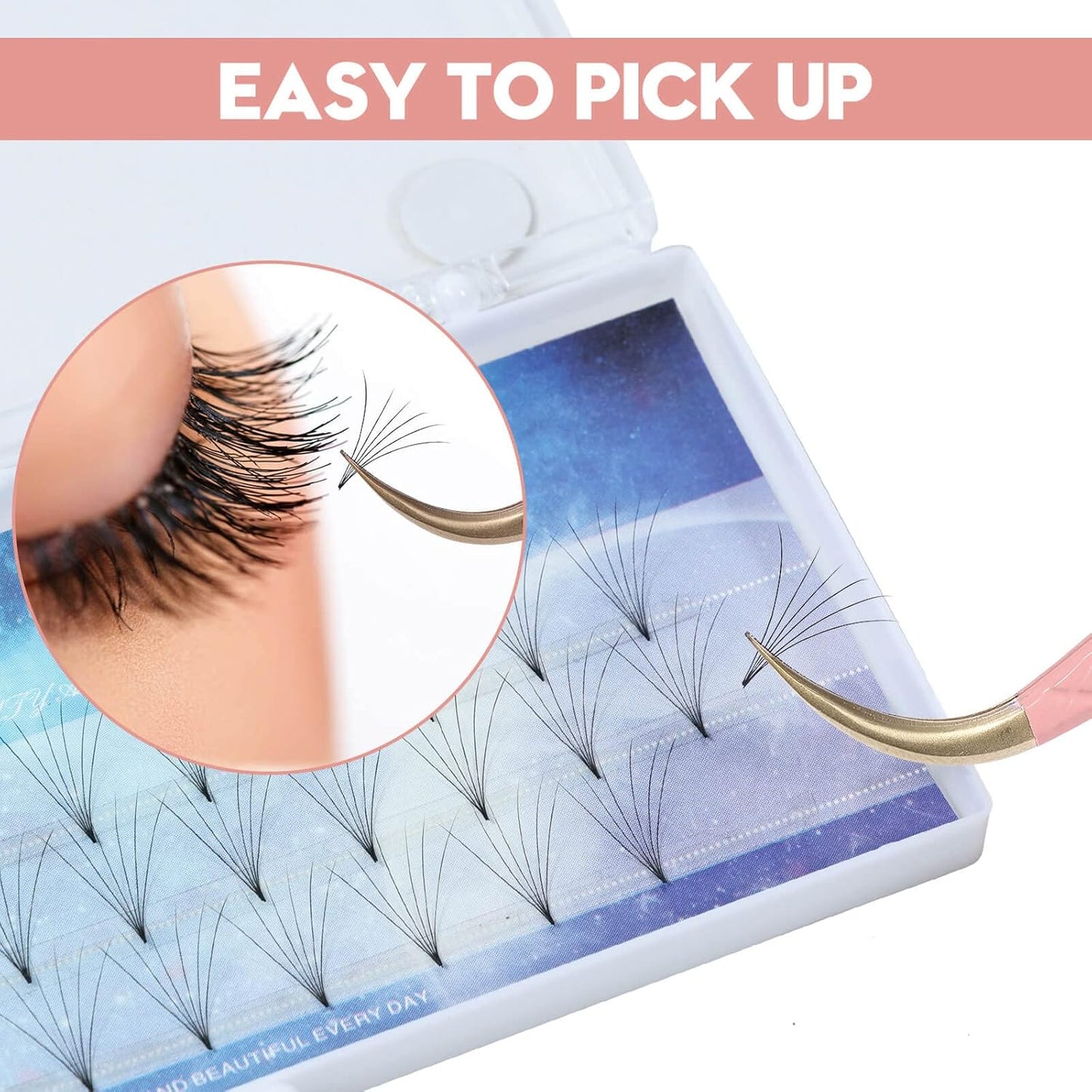 Ms.Queen Eyelash Extension Tweezers Set,Fiber Tip Volume Tweezers Curved 45 90 Degree Angled Tip Lash Tweezers for Mega Volume Mink Lashes