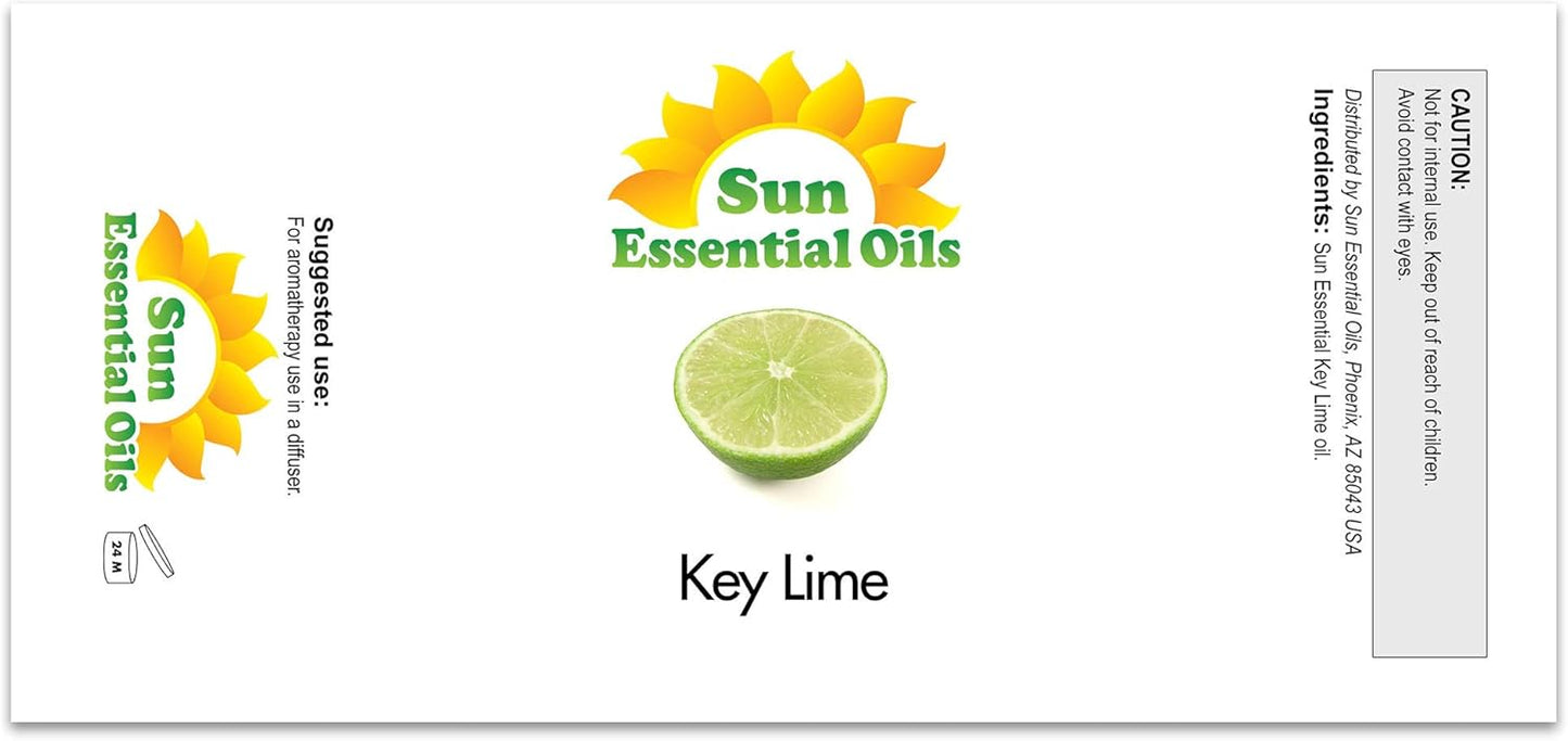 Sun Essential Oils 8 oz Key Lime Essential Oil