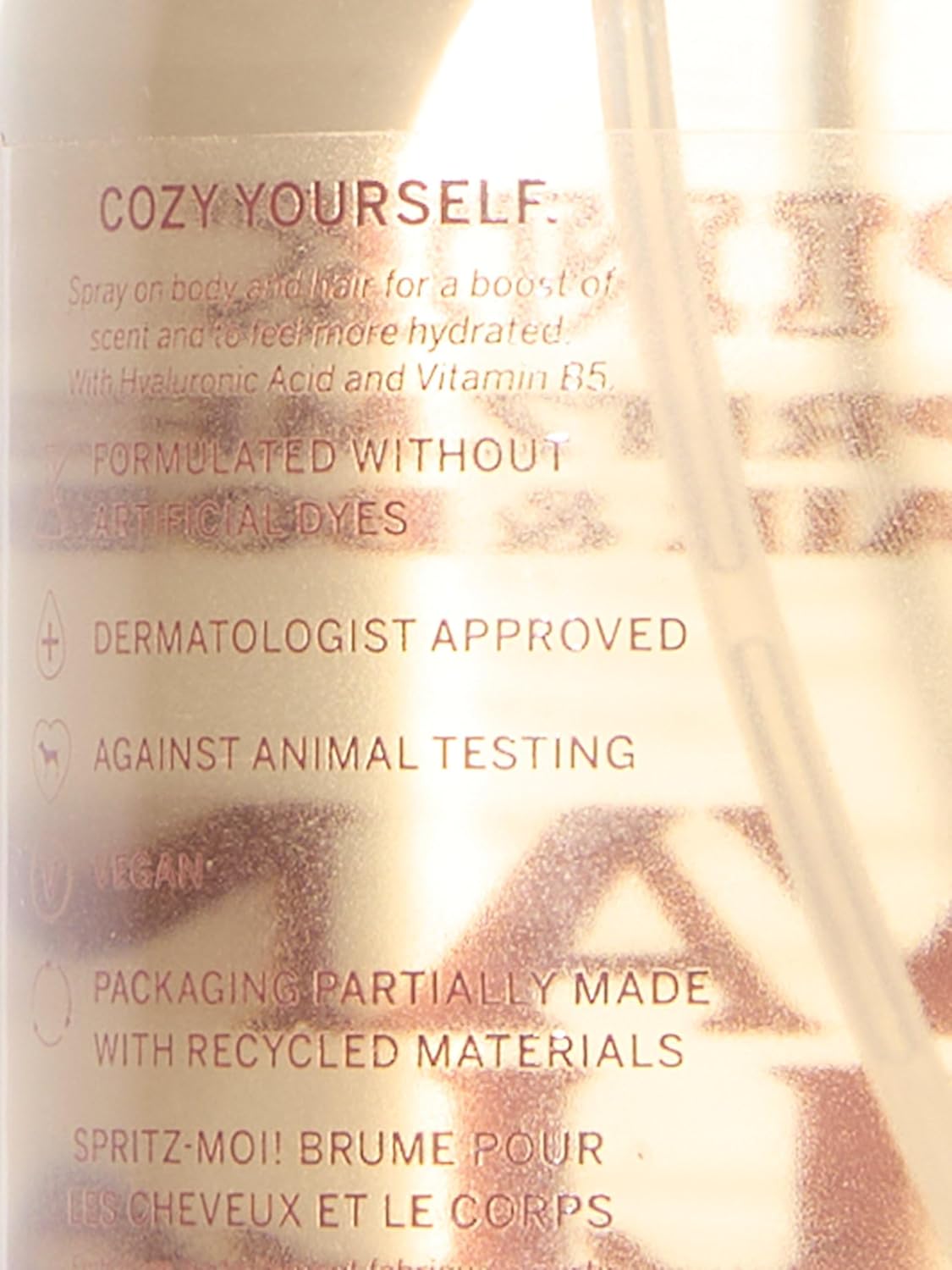 Victoria's Secret PINK Vanilla Hair & Body Mist, Perfume Spray for Women (8 oz)