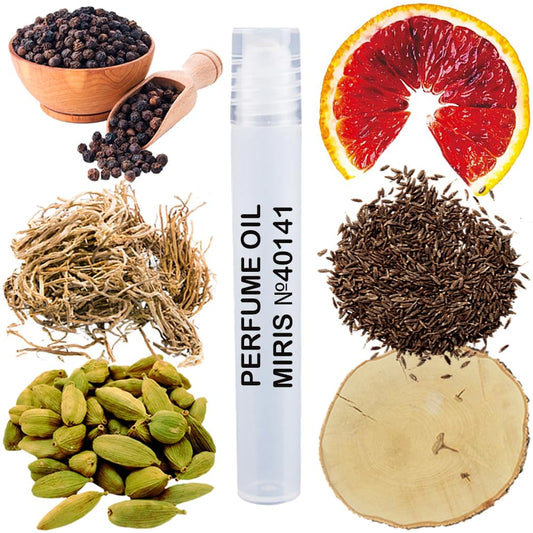 MIRIS Perfume Oil No. 40141, Inspired by Declaration, Long-Lasting Women Roll-On, Rollerball 0.34 Fl Oz / 10 ml