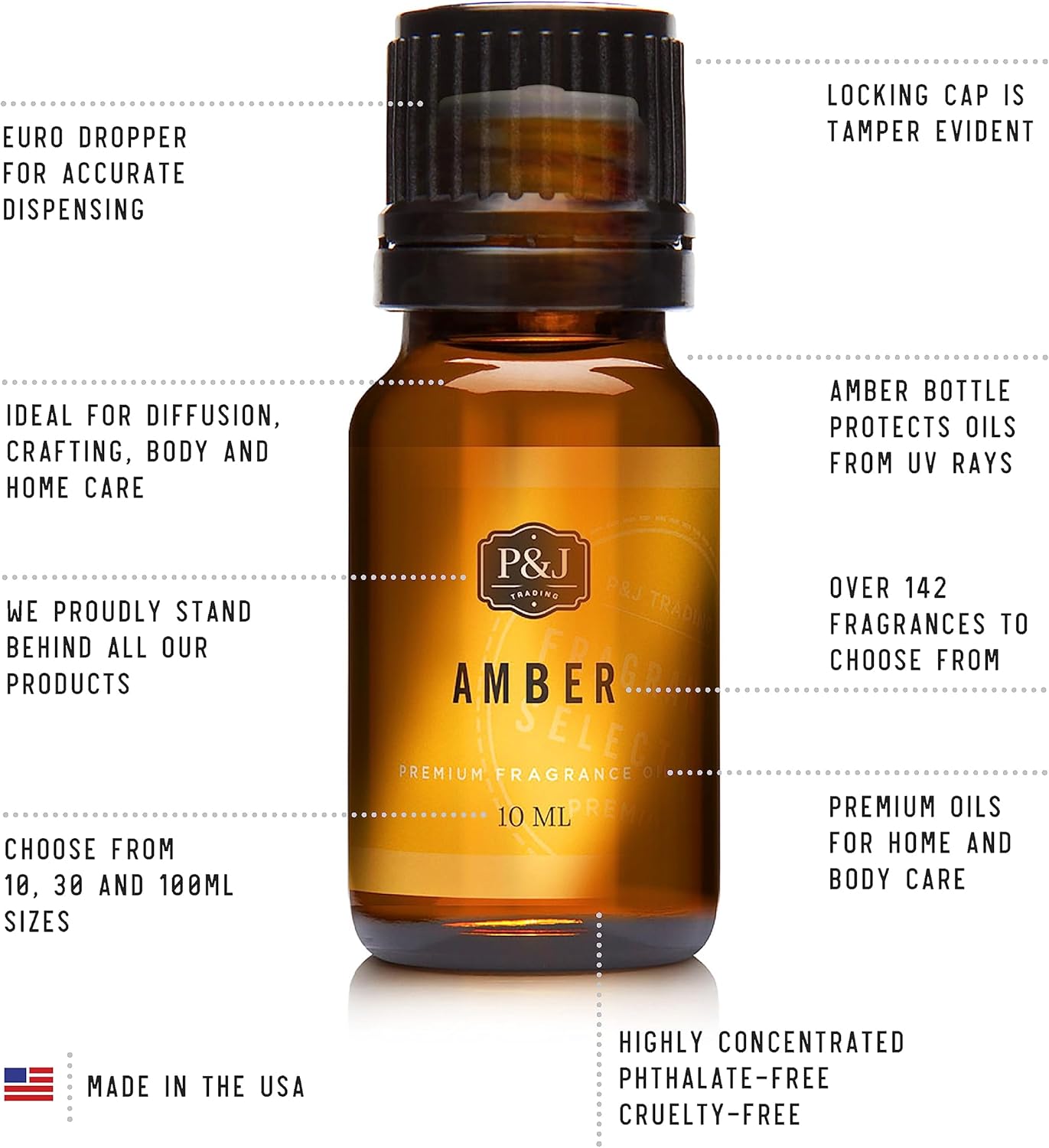 P&J Fragrance Oil Favorites Set | Strawberry, Coconut, Woodbine, Gardenia, Lilac, Cucumber Melon Scents for Candle Making, Soap Making Supplies, Diffuser Oils Scents