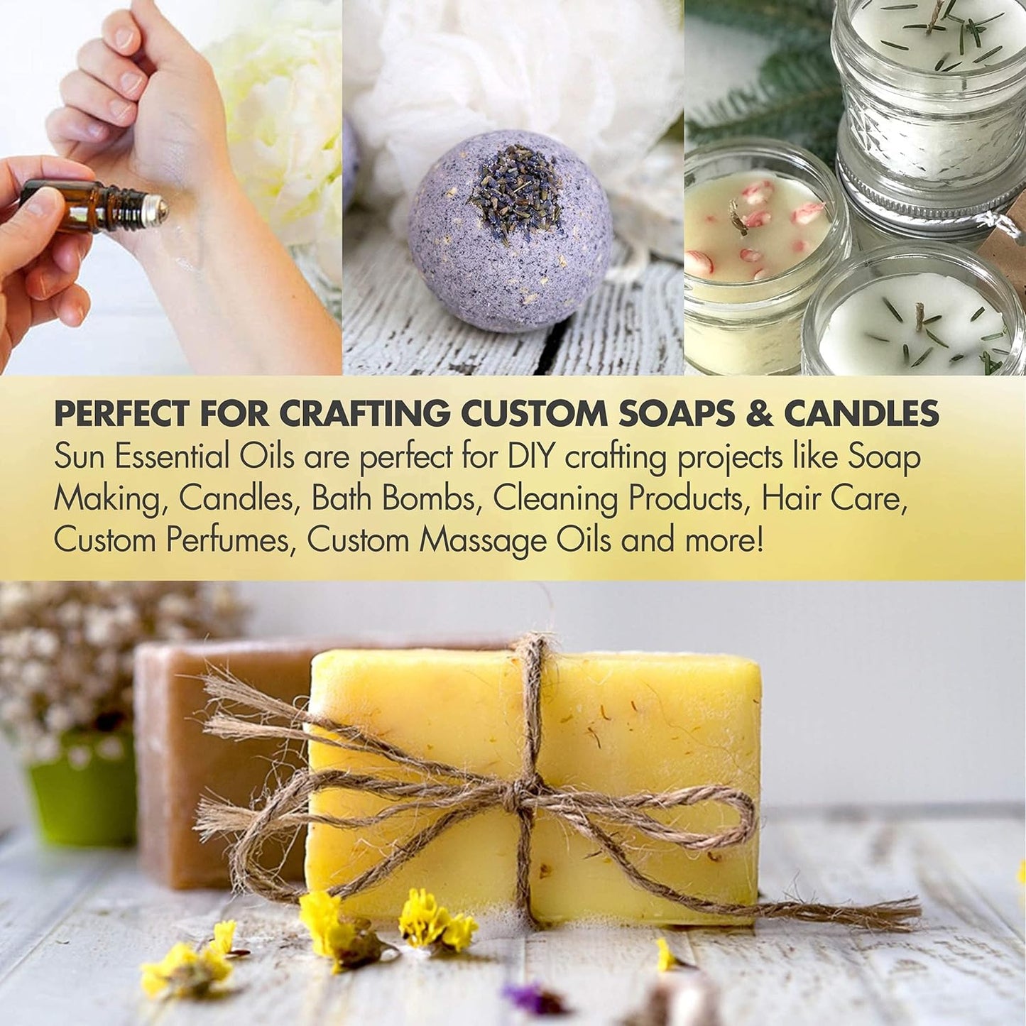 Sun Essential Oils Ginger Essential Oil 16oz Therapeutic Grade for Aromatherapy, Diffuser, Muscle, and Pain Soothing